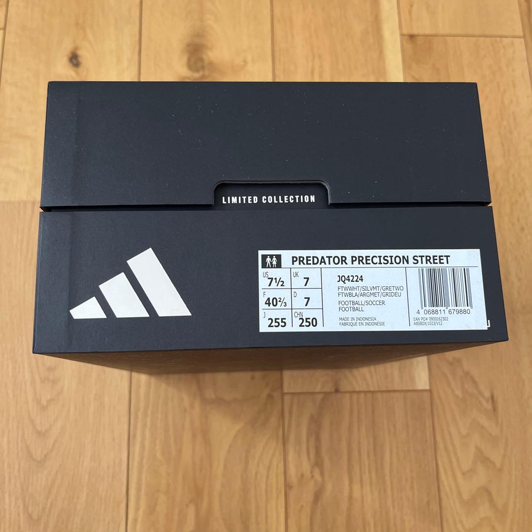 adidas プレデター プレシジョン ストリート ホワイト 抽選 スニーカー