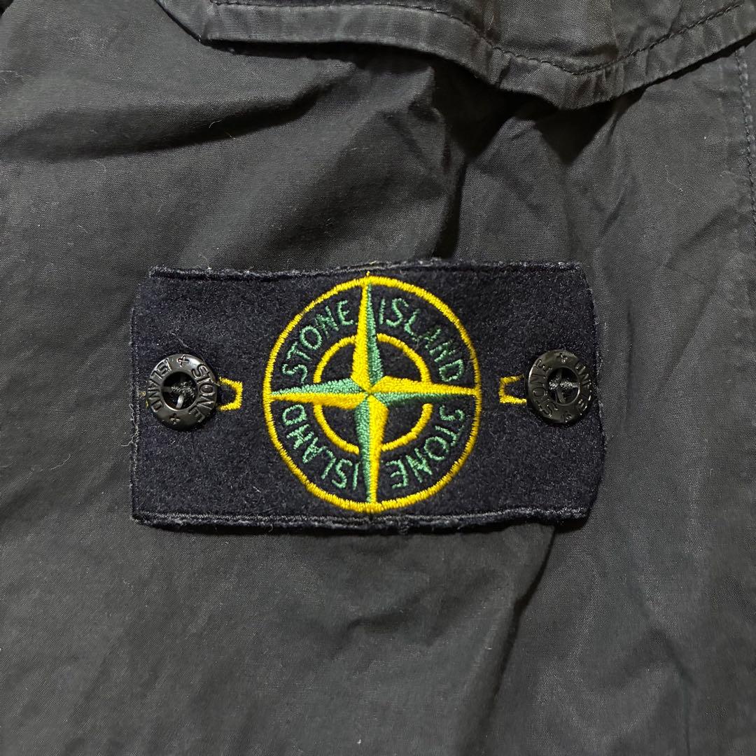 ストーンアイランド カーゴパンツ テーパード 721531403 28 ブラック