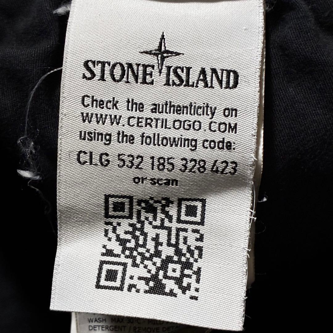 ストーンアイランド カーゴパンツ テーパード 721531403 28 ブラック