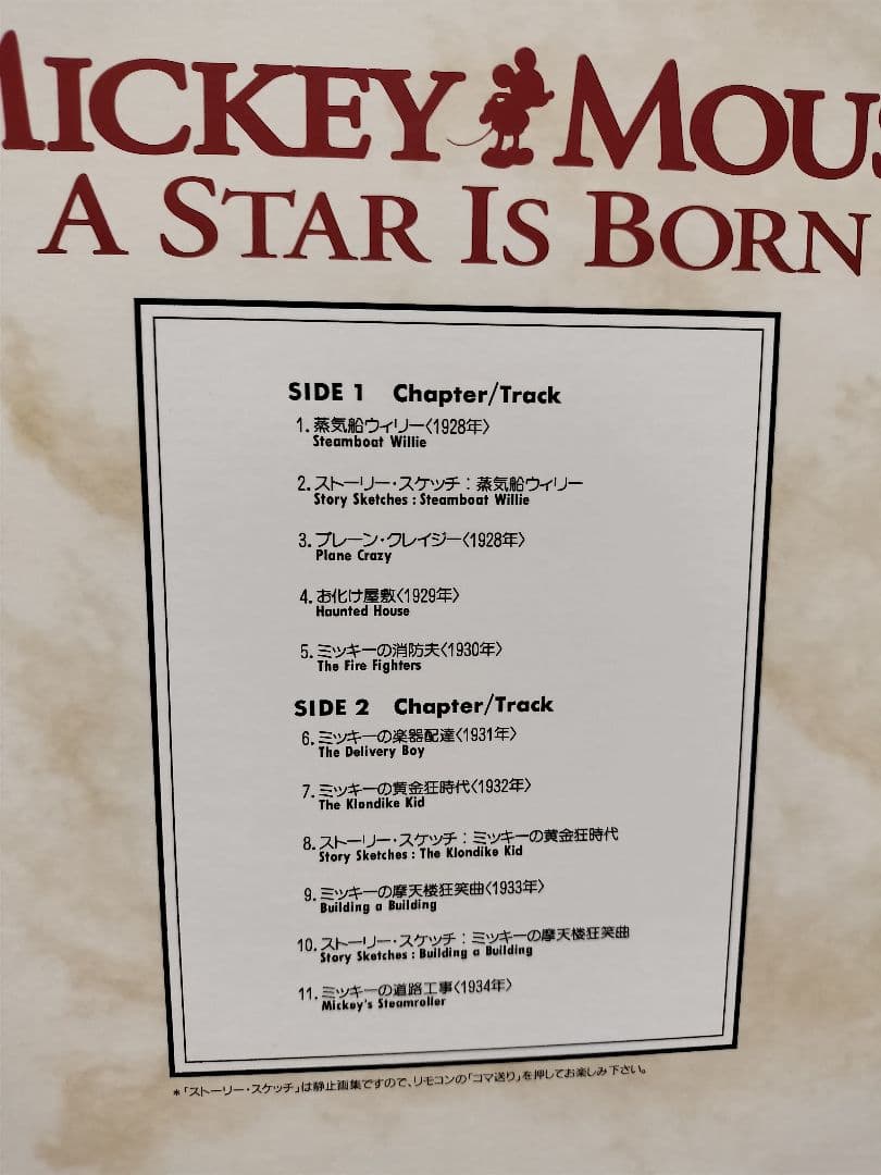 ディズニー　ミッキー　3枚組　レザーディスク　インテリア