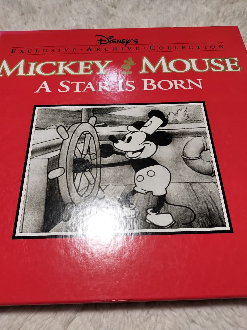 ディズニー　ミッキー　3枚組　レザーディスク　インテリア