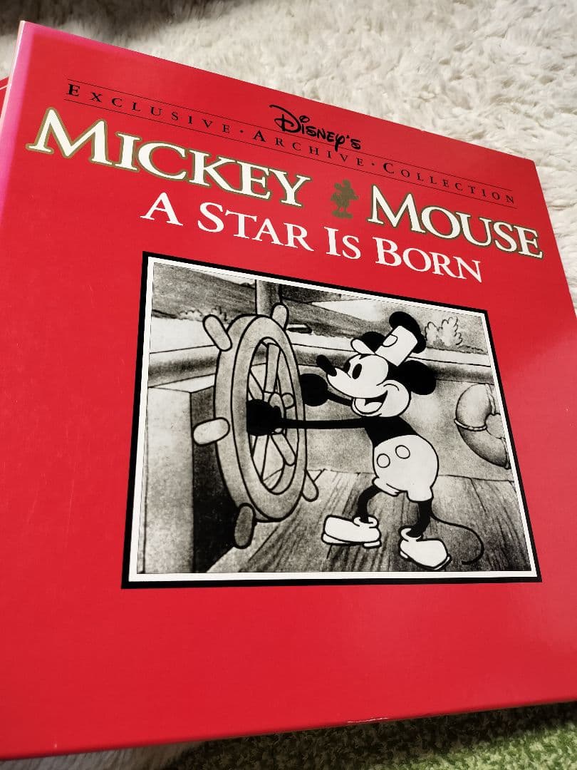 ディズニー　ミッキー　3枚組　レザーディスク　インテリア