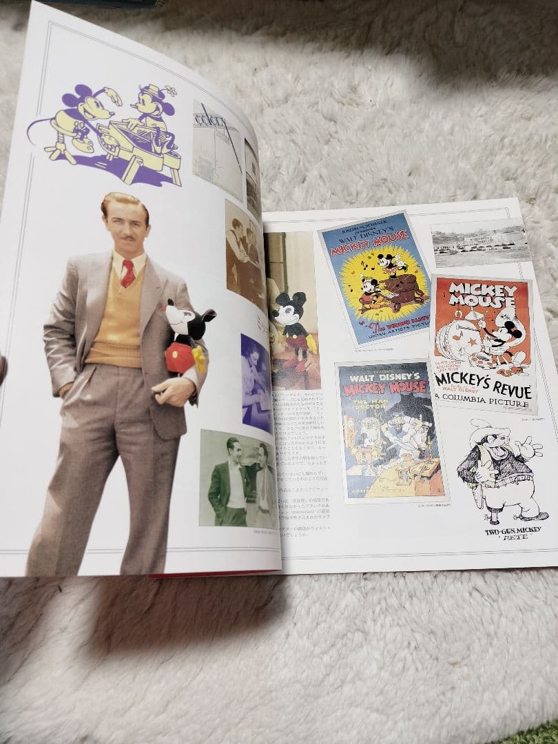 ディズニー　ミッキー　3枚組　レザーディスク　インテリア