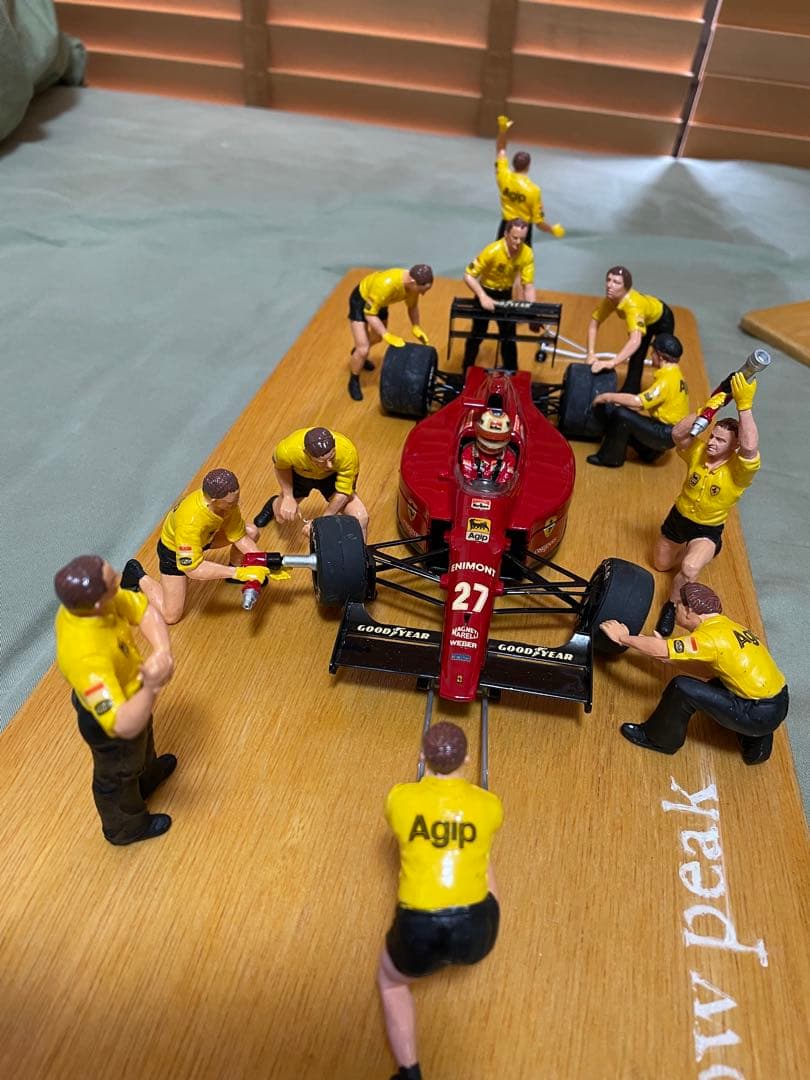 フェラーリ F189 フェラーリ 640 ピットクルーセット 廃盤 マンセル