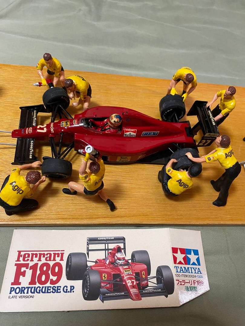 フェラーリ F189 フェラーリ 640 ピットクルーセット 廃盤 マンセル