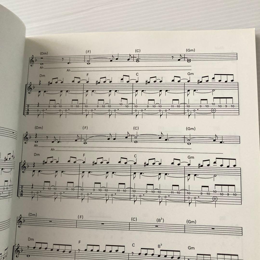 AJICO 深緑　弾き語り　スコア　楽譜　①