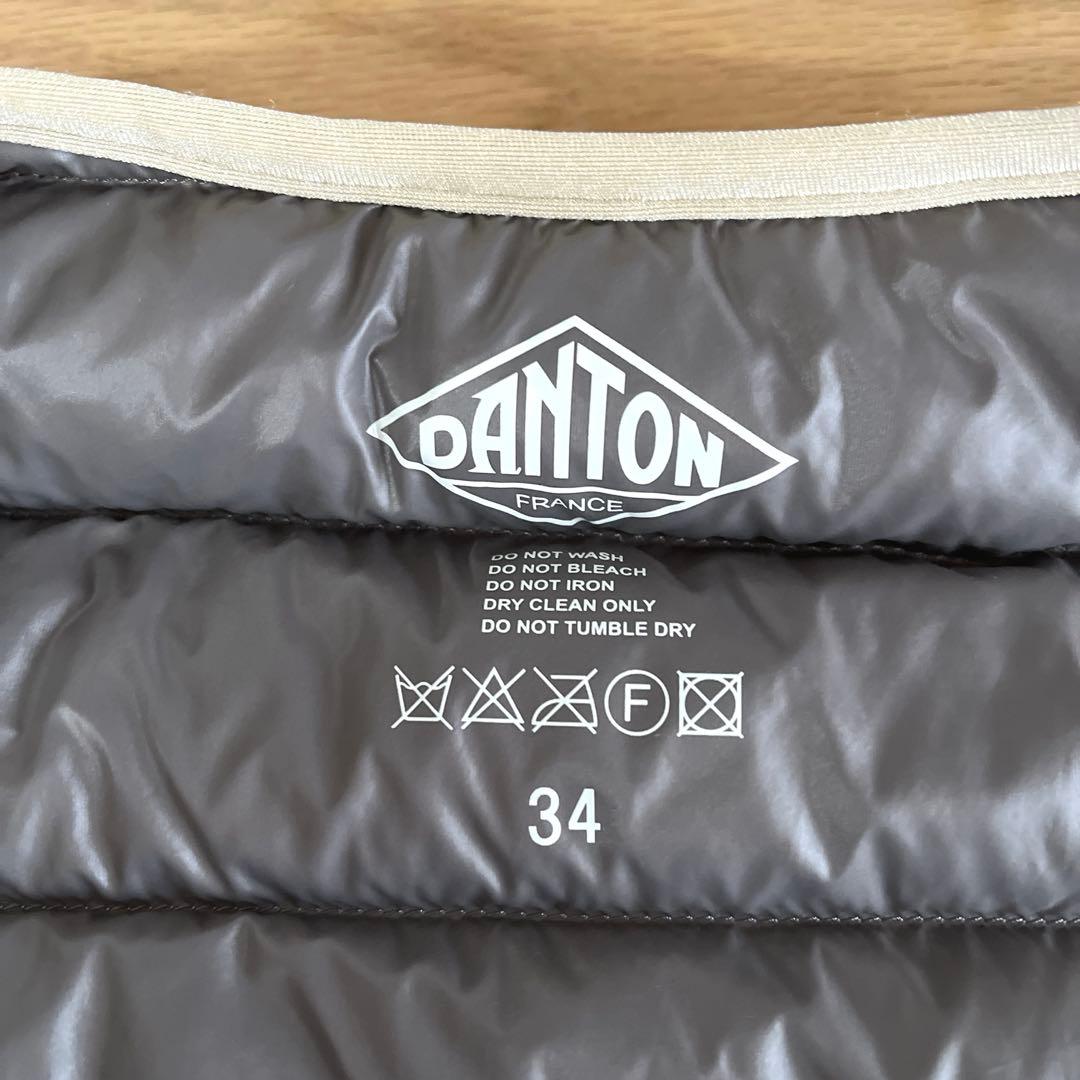 ダントン ダウンベスト レディース34