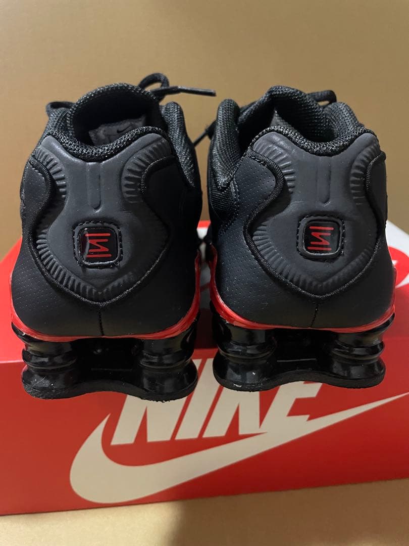NIKE SHOX TL BLACK RED ナイキ ショックス 23cm