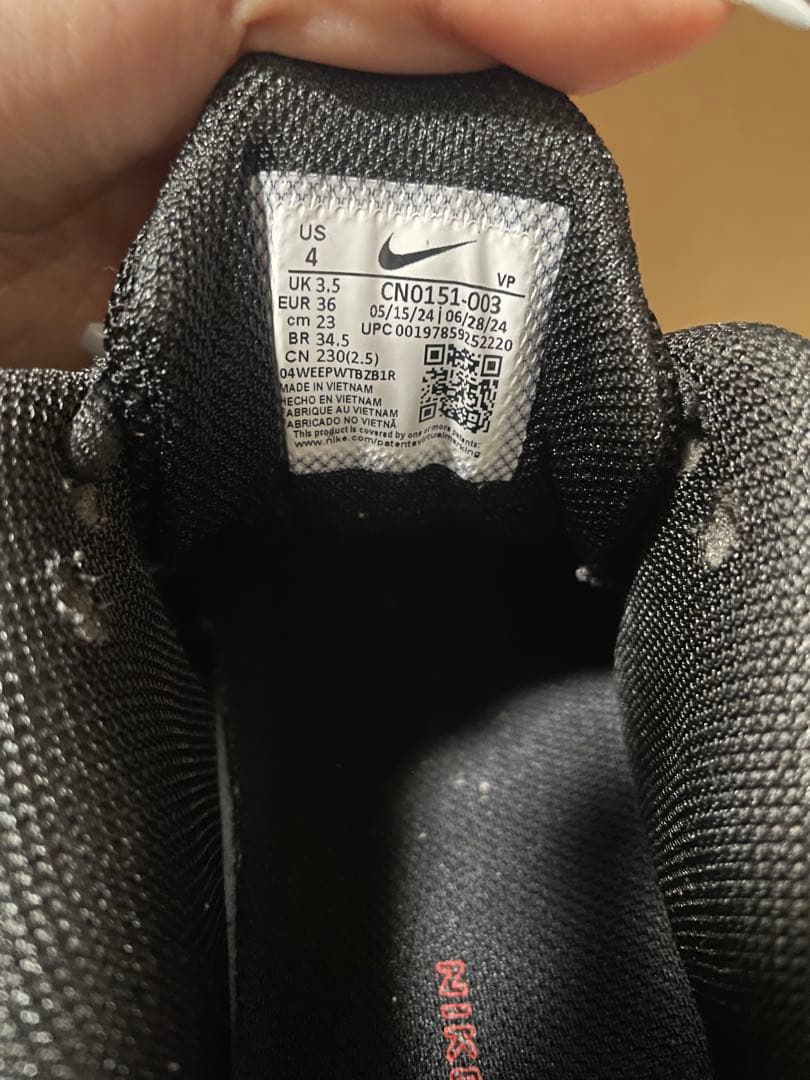 NIKE SHOX TL BLACK RED ナイキ ショックス 23cm