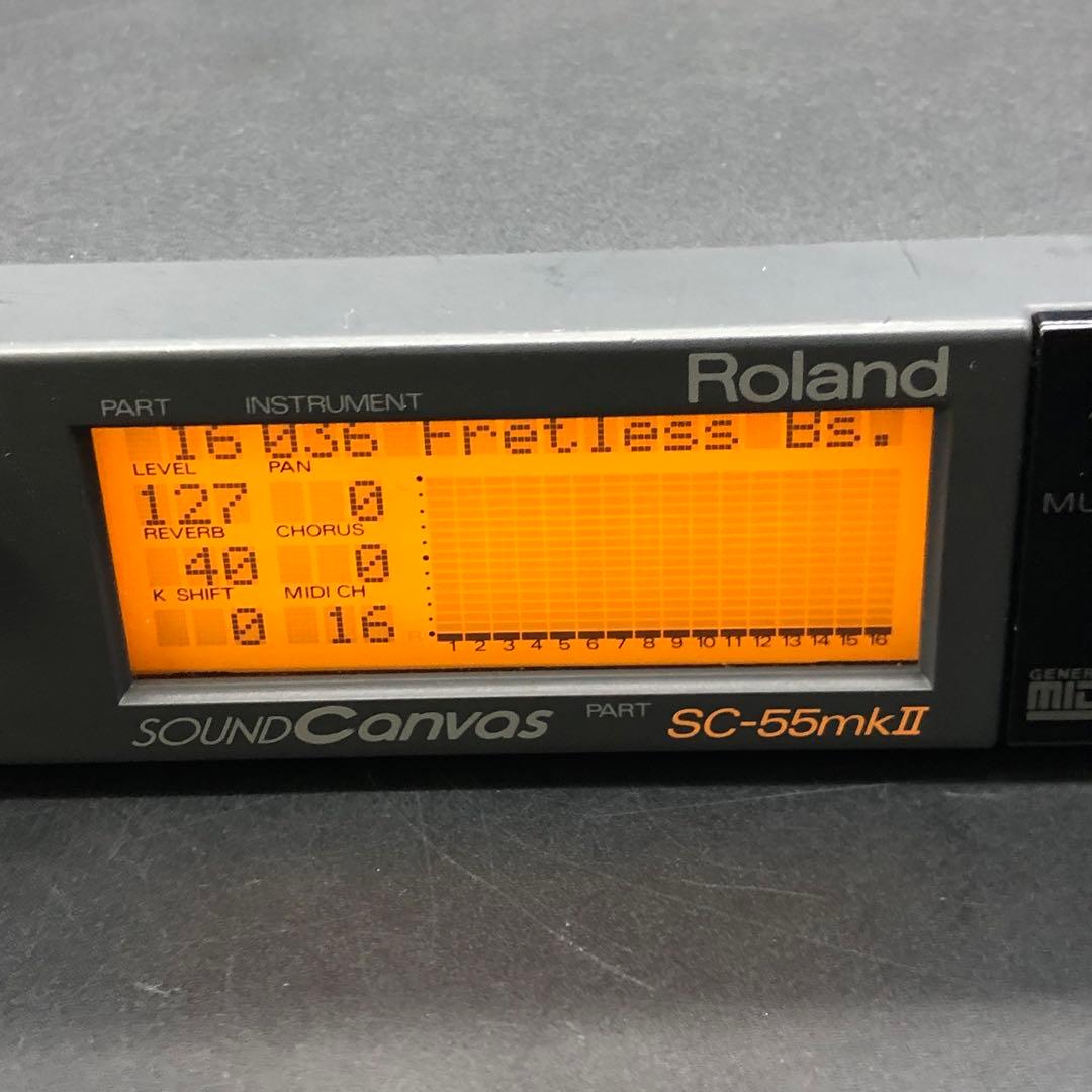 【動作確認済み】Roland ローランド SC-55mk2