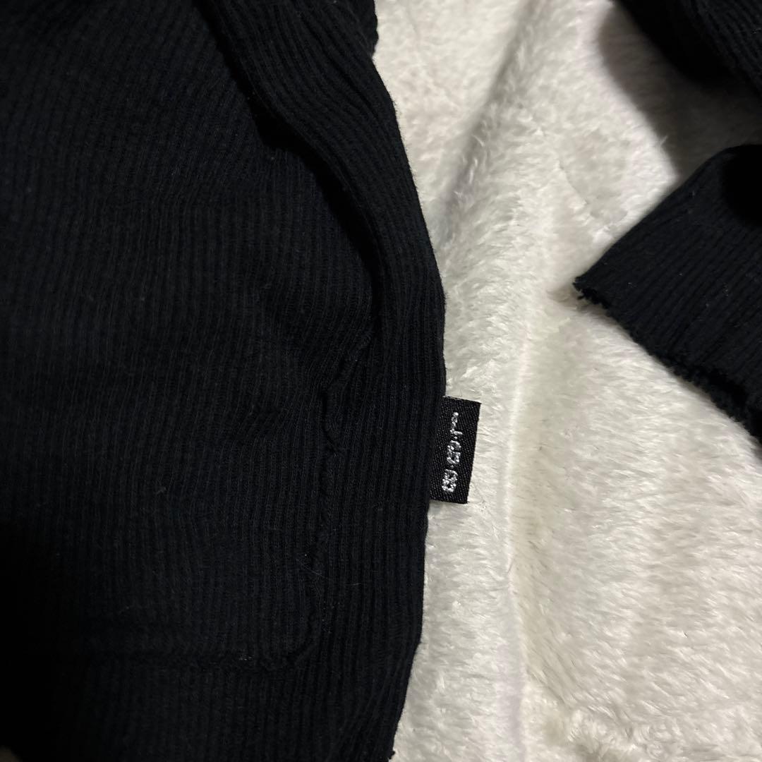 トップス 00s back cross cardigan vkei archive y2k