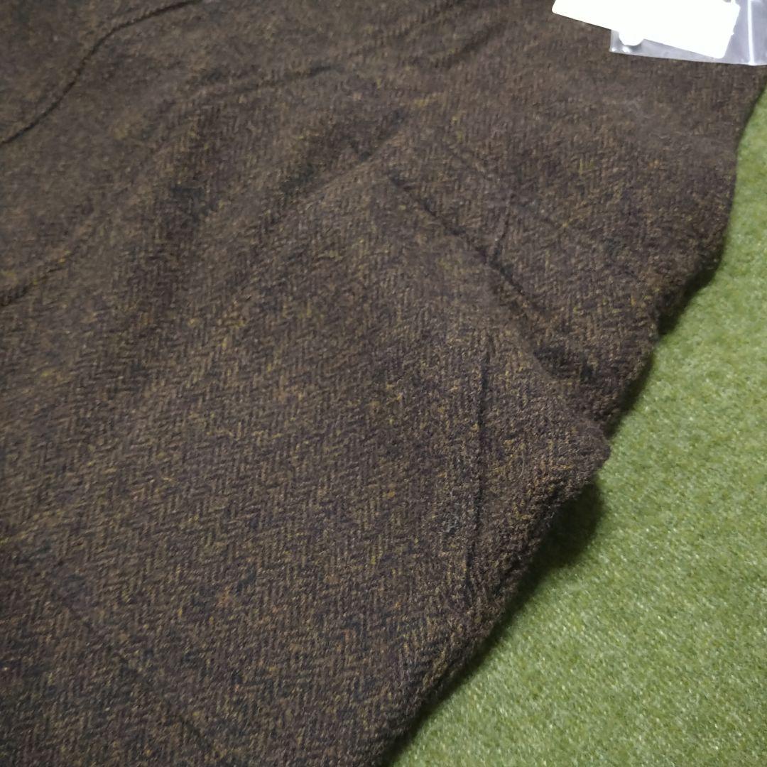 タグ付⭕️UNIVERSAL TISSU 　ヘリンボーンウール サロペットパンツ