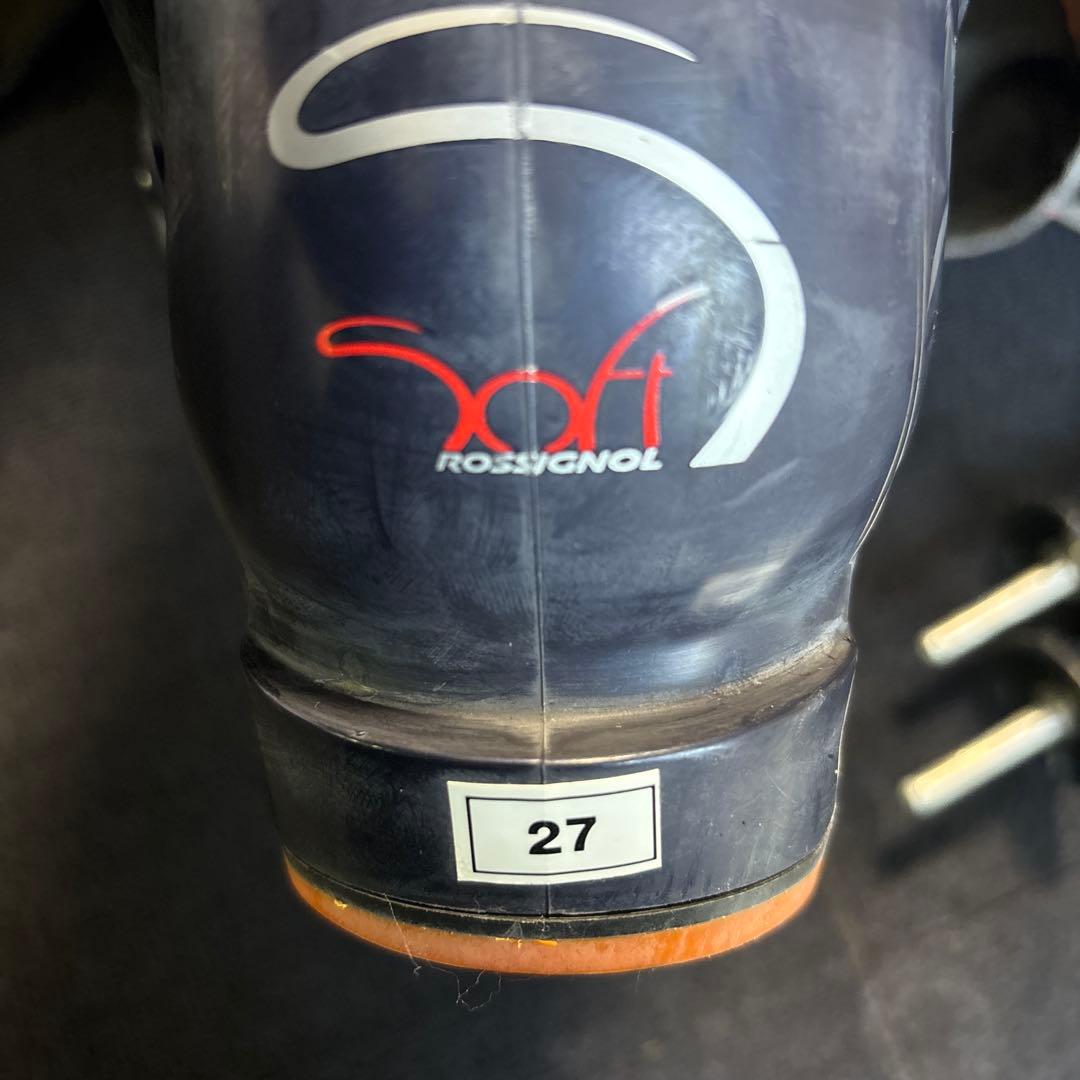 も*ふ様 asics スキー用ブーツとRossignolスキーセット