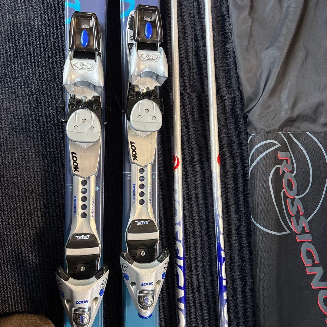 も*ふ様 asics スキー用ブーツとRossignolスキーセット