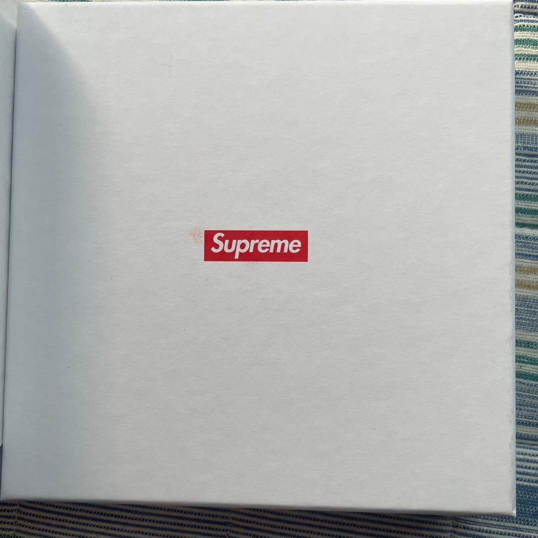 Supreme ブラック レザー ウォレットチェーン