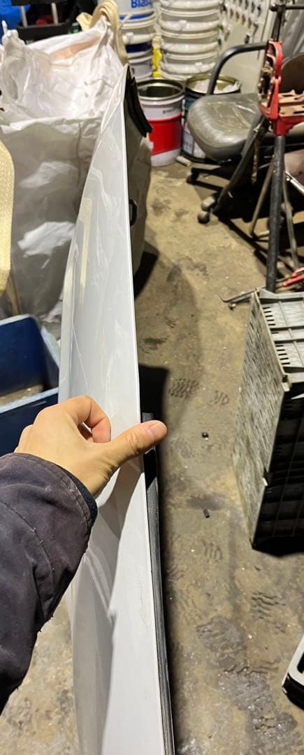 引き取り限定　CT9A/ランエボ9 ボンネット　訳あり