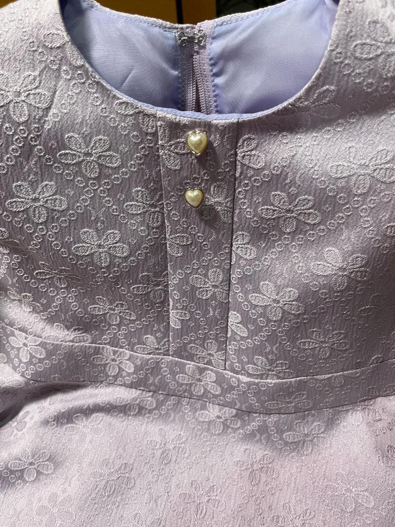 入学式 卒園式 女の子 ボレロワンピース 黒と紫