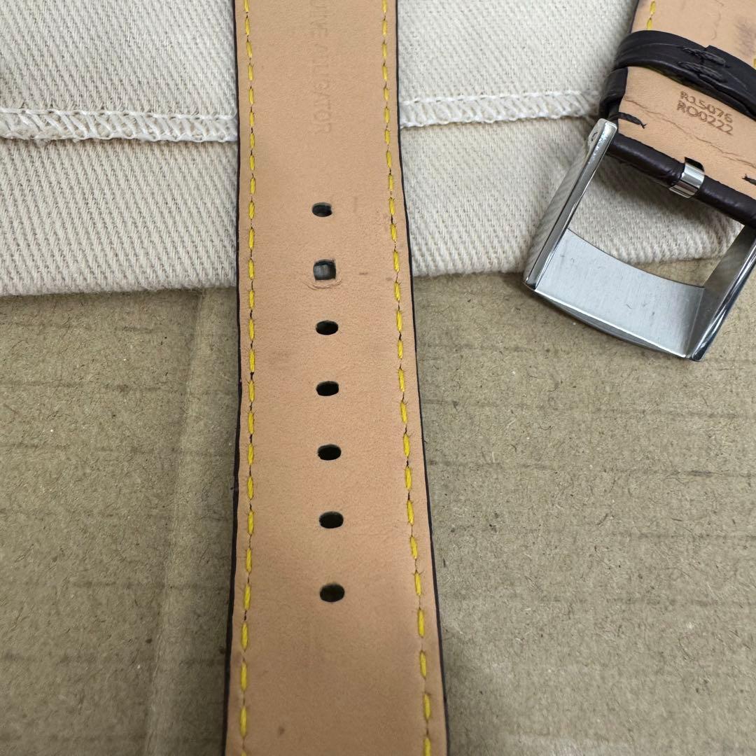 【美品】ルイヴィトン　タンブール　アリゲーター　革ベルト