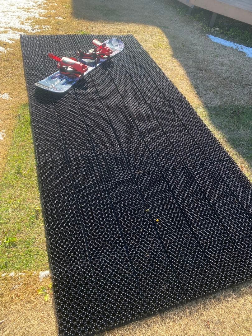 スノーボードオフトレ専用人工芝　トリックスノー　ブラック30枚