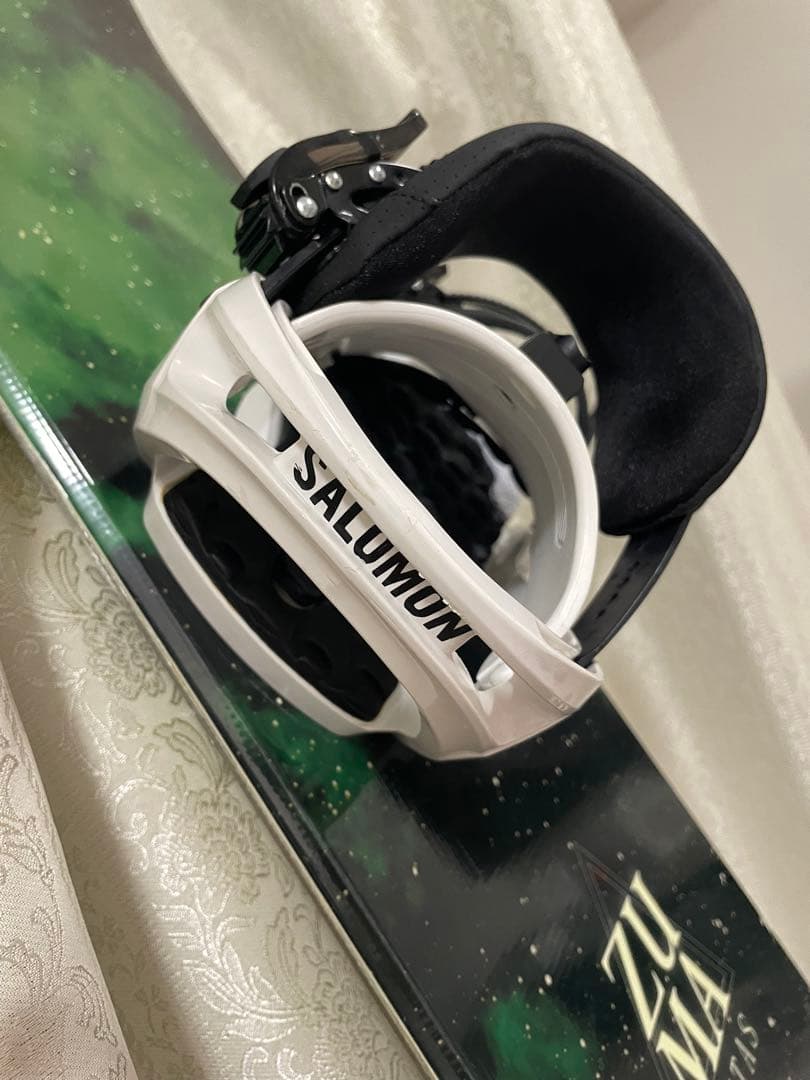 SALOMON バインディング ブーツセット スノーボード板 ケース付