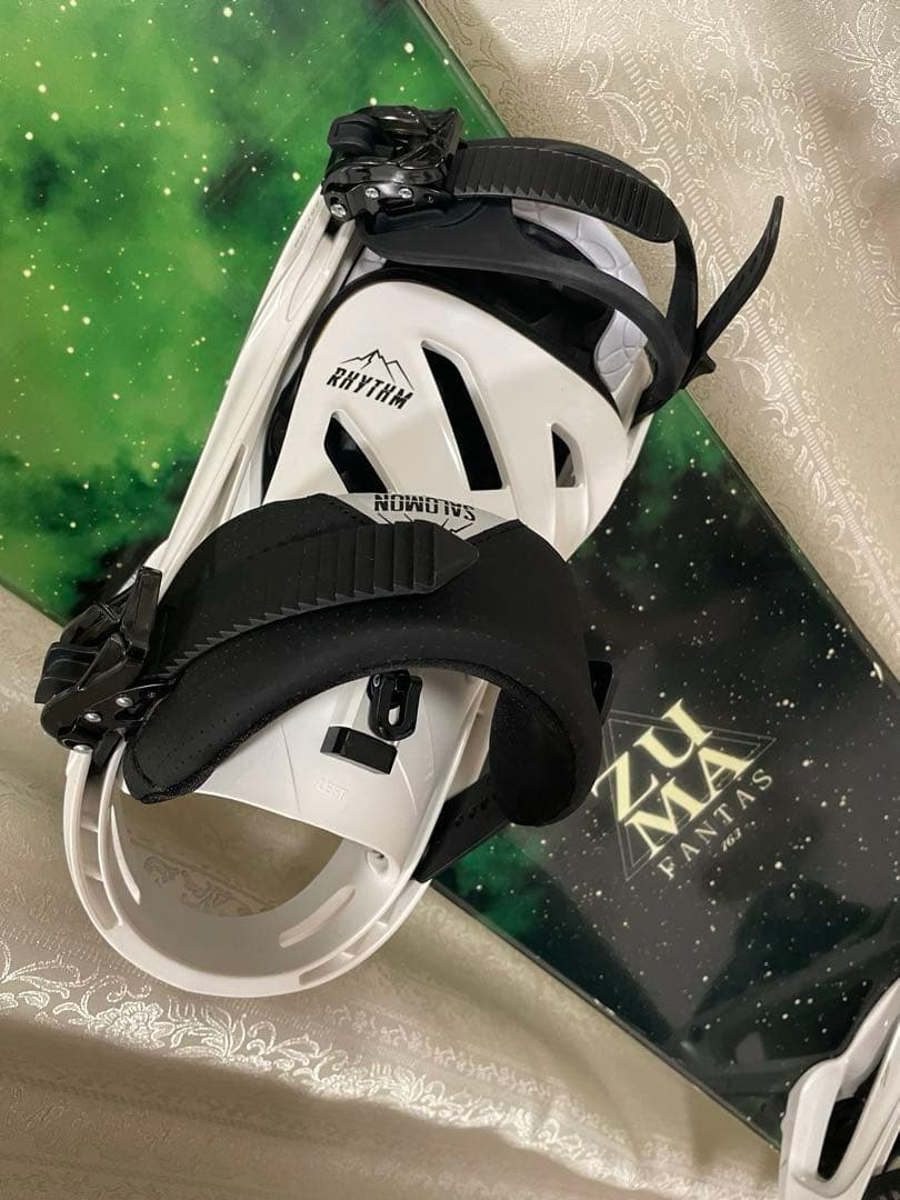 SALOMON バインディング ブーツセット スノーボード板 ケース付