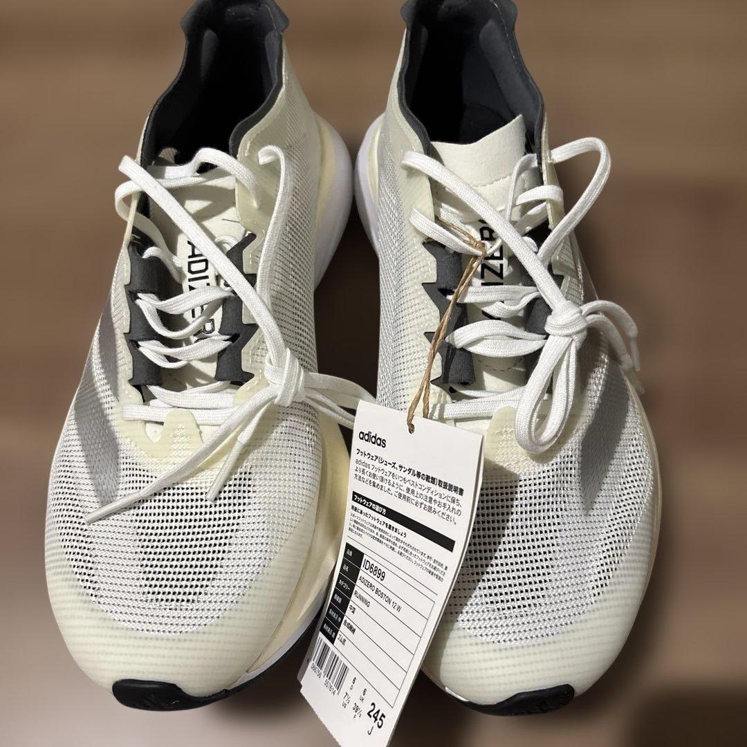 adidas ADIZERO Boston12 wスニーカー 24.5 新品