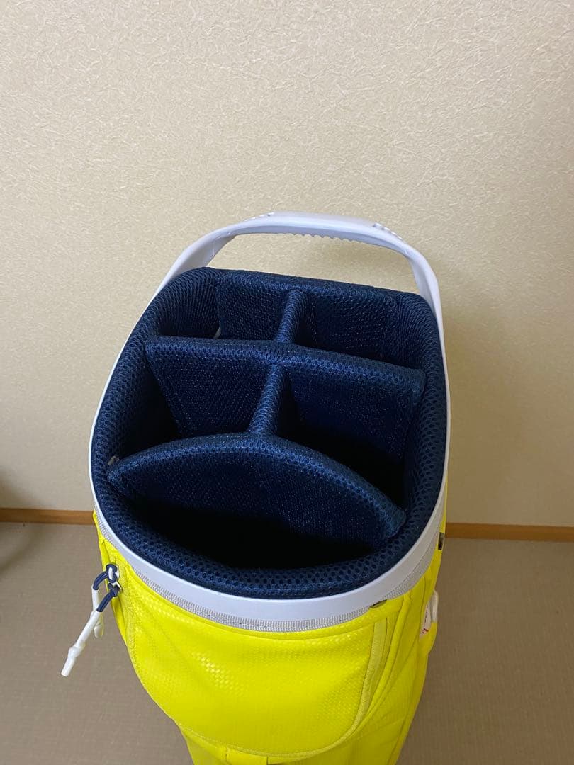 Kartoon　BRIDGESTONE GOLF キャディバッグ イエロー