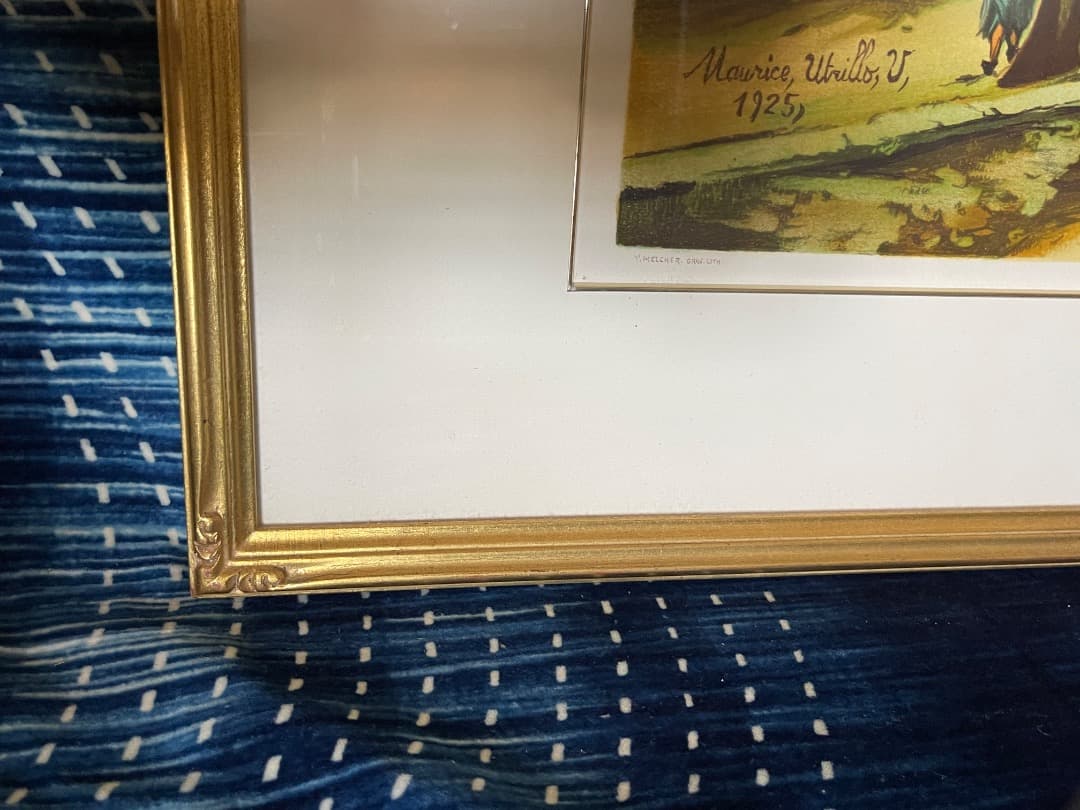 モーリス・ユトリロ（リトグラフ）