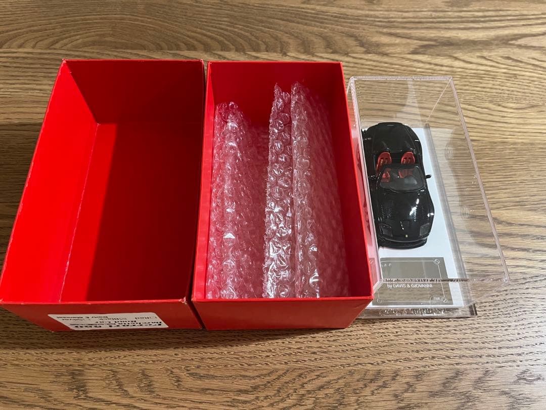 Davis&Giovanni1/43ミニカー フェラーリ550 Black