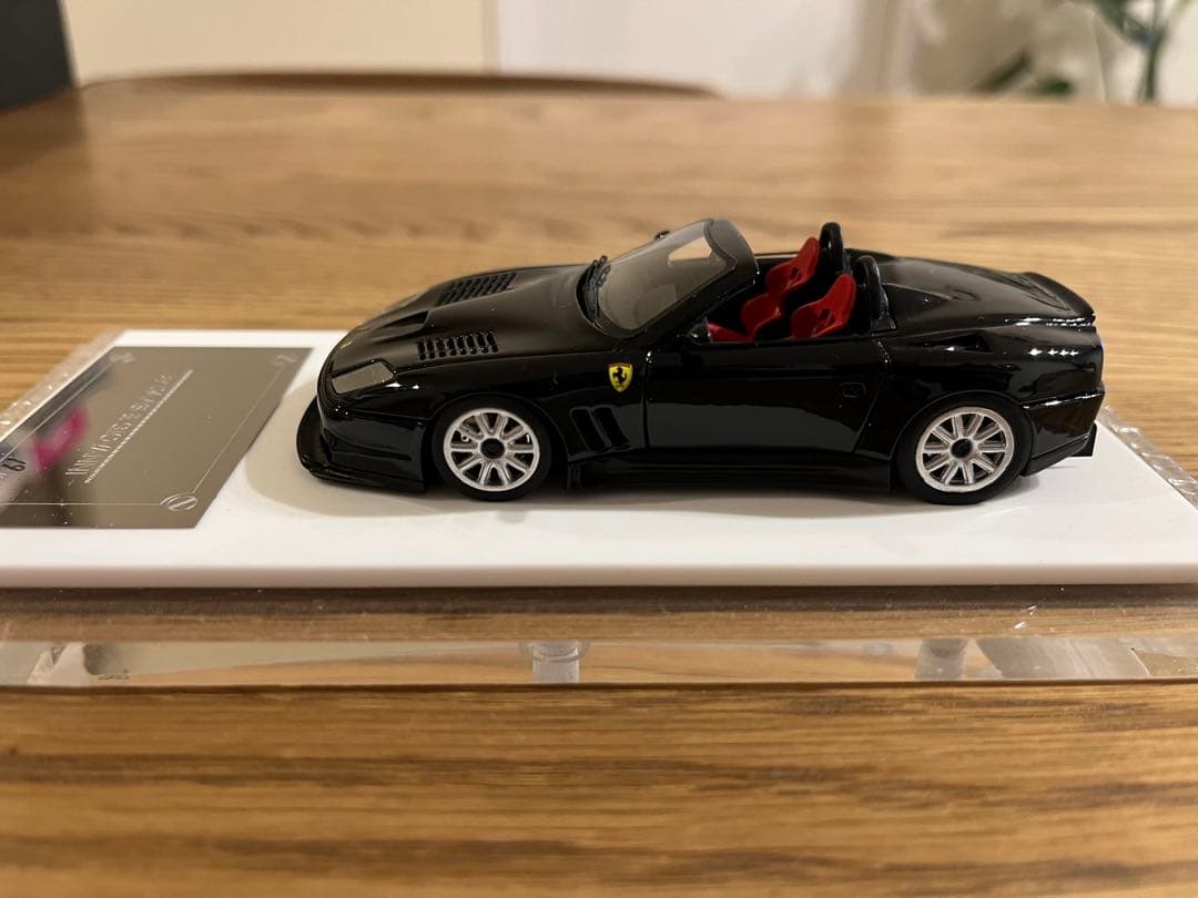 Davis&Giovanni1/43ミニカー フェラーリ550 Black