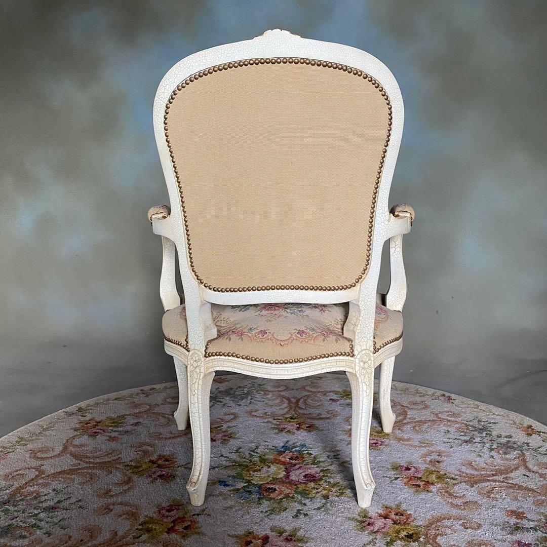 【プチポワン】チェア　アンティーク調　椅子　家具　インテリア