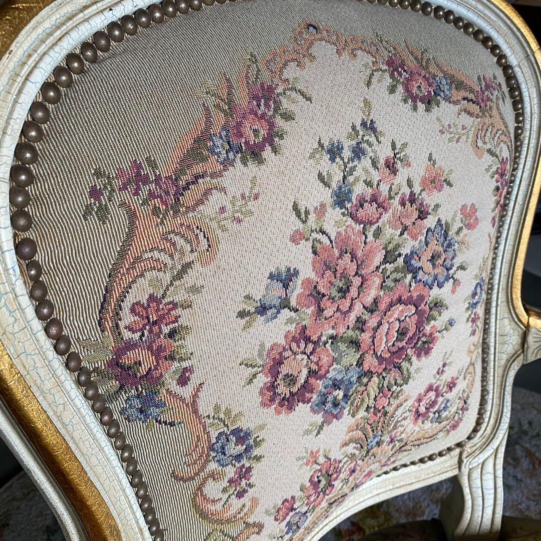 【プチポワン】チェア　アンティーク調　椅子　家具　インテリア