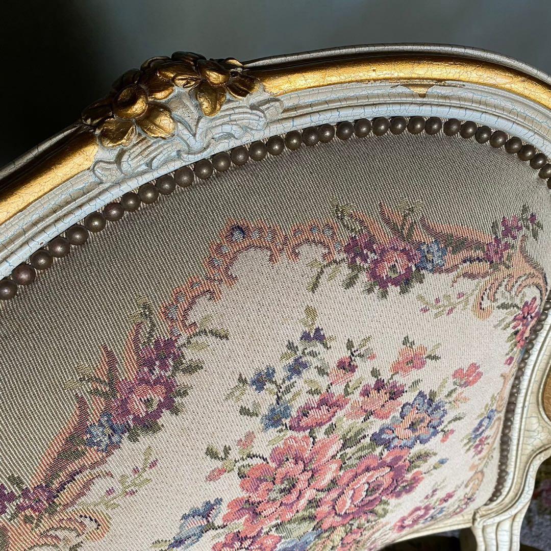 【プチポワン】チェア　アンティーク調　椅子　家具　インテリア