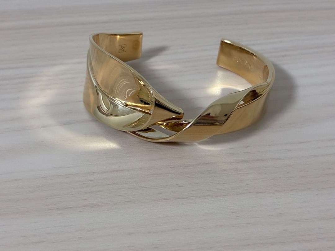 ポレーヌ【新品】Éole バングル エディション 24Kゴールドメッキ　Sサイズ