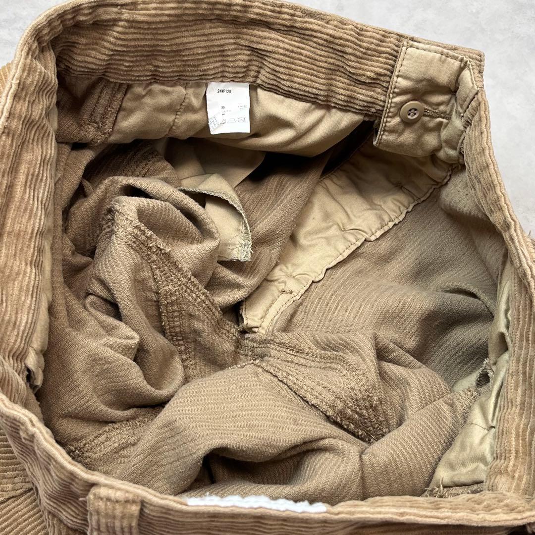 WAIPER M-52 コーデュロイ パンツ 2タック ベージュ 36