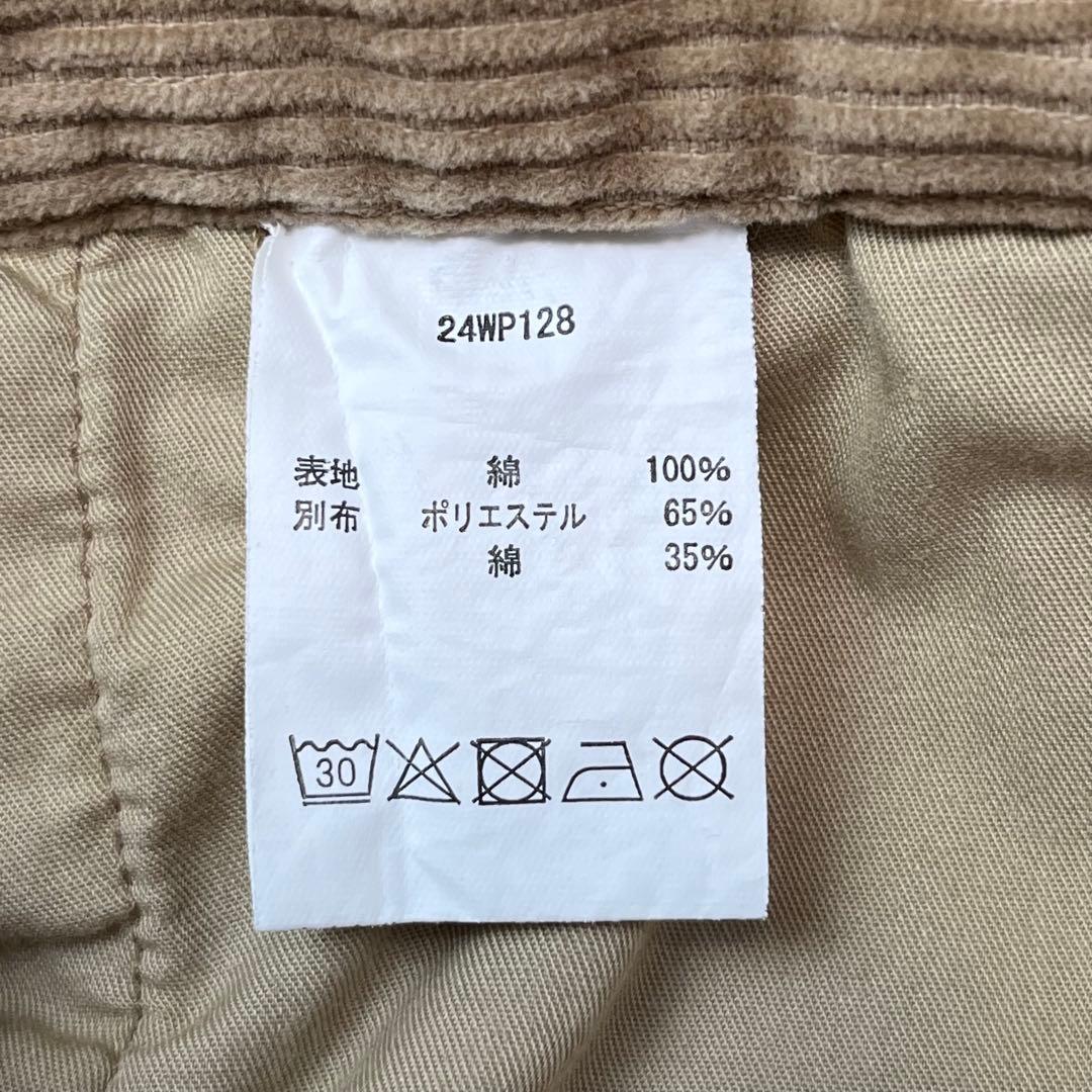 WAIPER M-52 コーデュロイ パンツ 2タック ベージュ 36