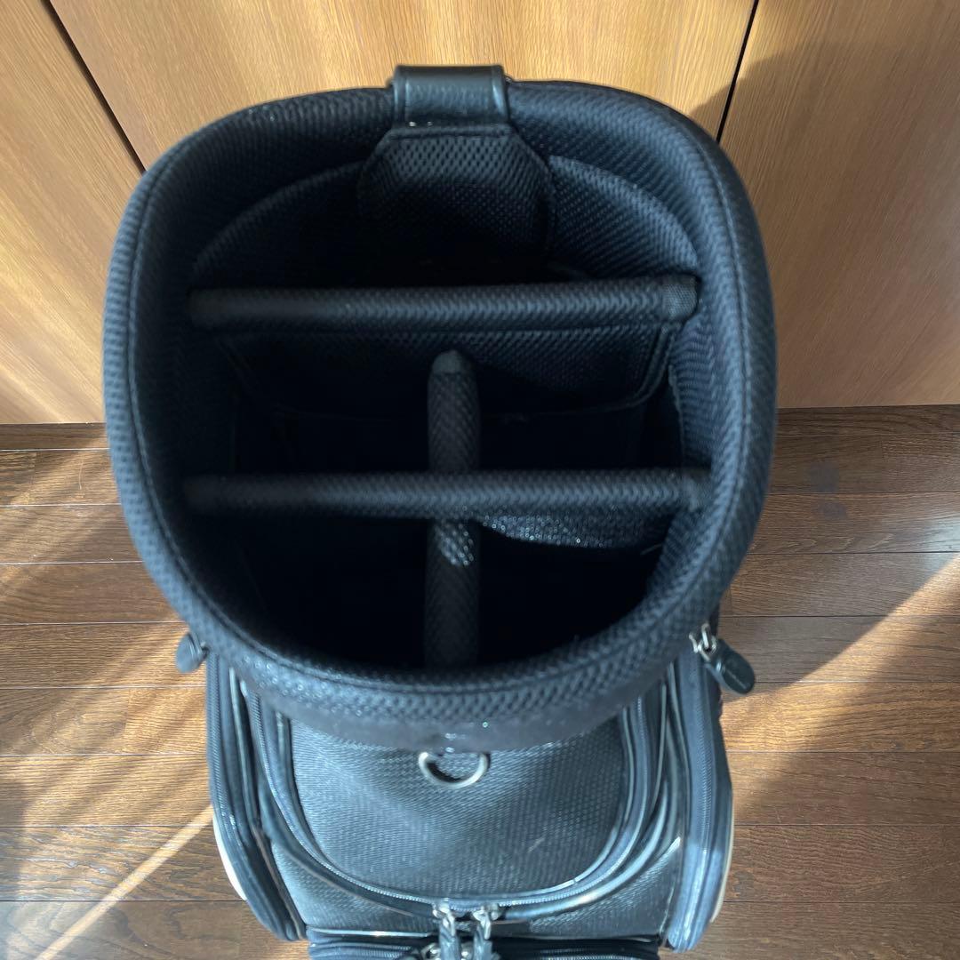 【タイトリスト定番カラー】Titleist キャディバッグ 黒白 そこそこ美品！