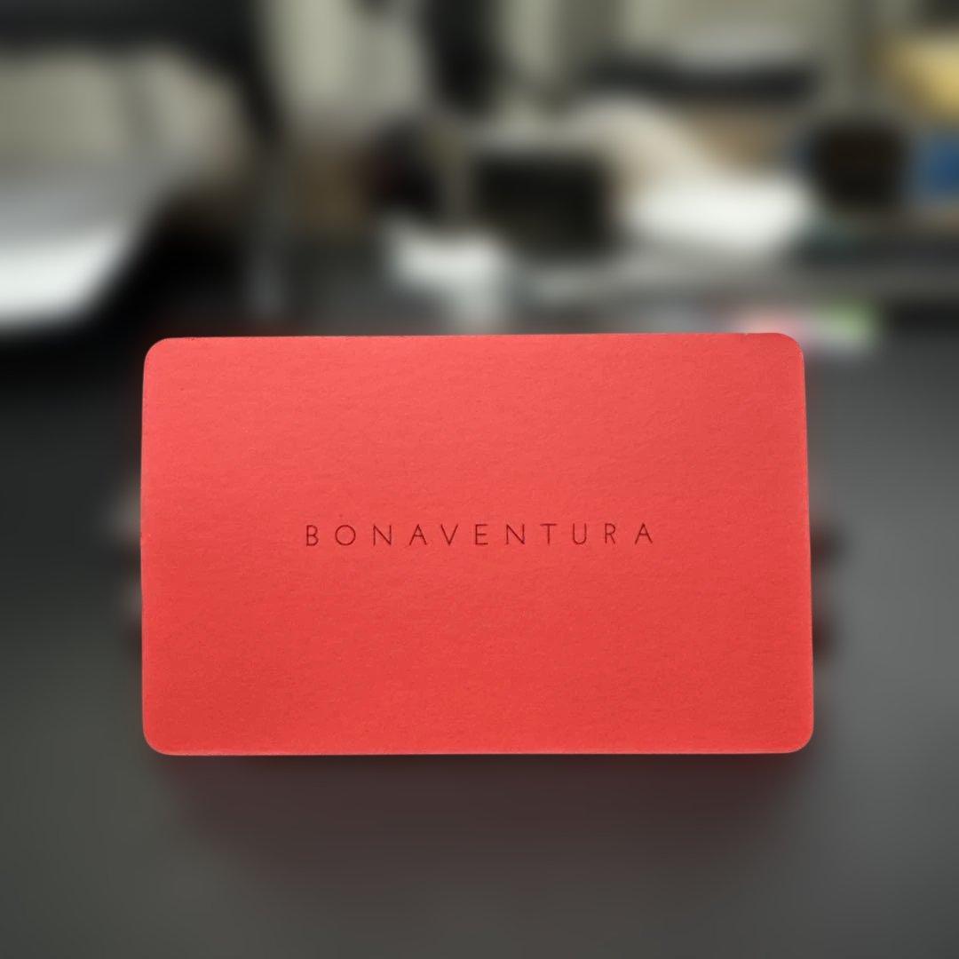 BONAVENTURA スモールウォレット　ブラック　開封済み未使用