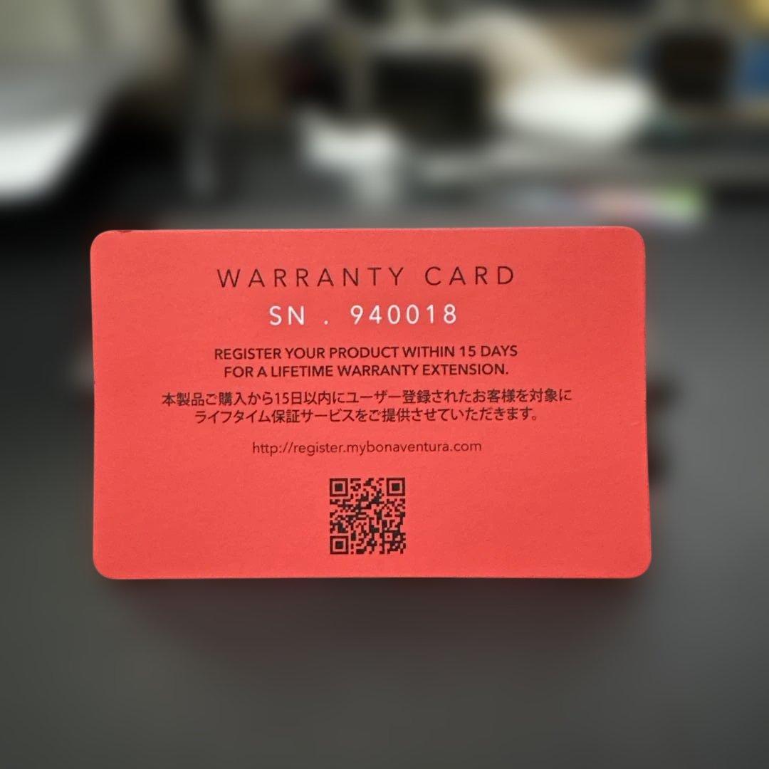 BONAVENTURA スモールウォレット　ブラック　開封済み未使用