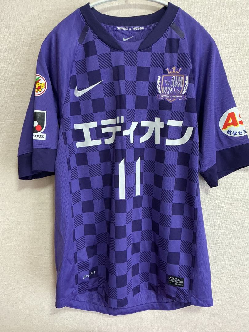 デニム様2点セット　サンフレッチェ広島2011シーズンユニフォーム　背番号11