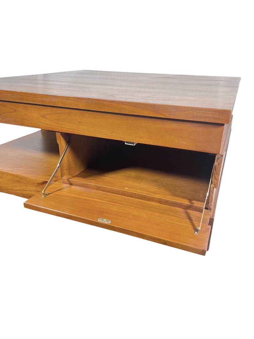 HR425 【希少デザイン】スキャンティーク　SCANTEAK 　ローテーブル