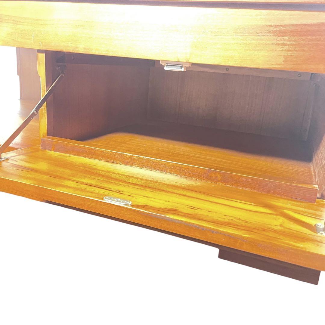 HR425 【希少デザイン】スキャンティーク　SCANTEAK 　ローテーブル