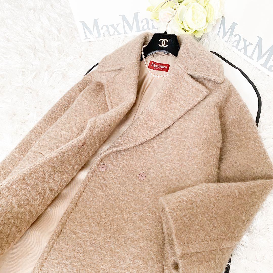 ★新品同様★マックスマーラ MaxMara Studio ロングコート★