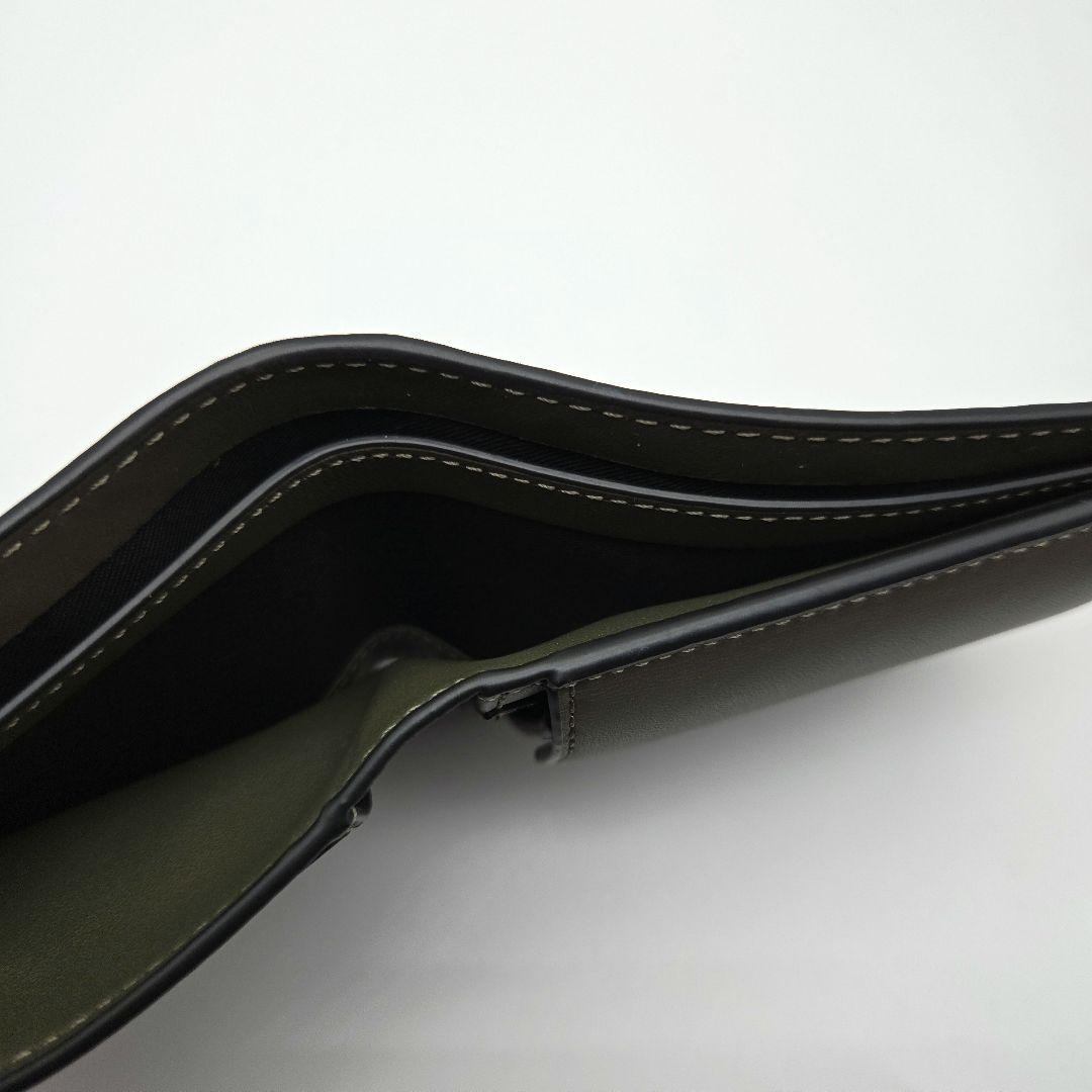 COACH 折り財布 新品 オリーブ 新作 お札入れ 小銭入れ