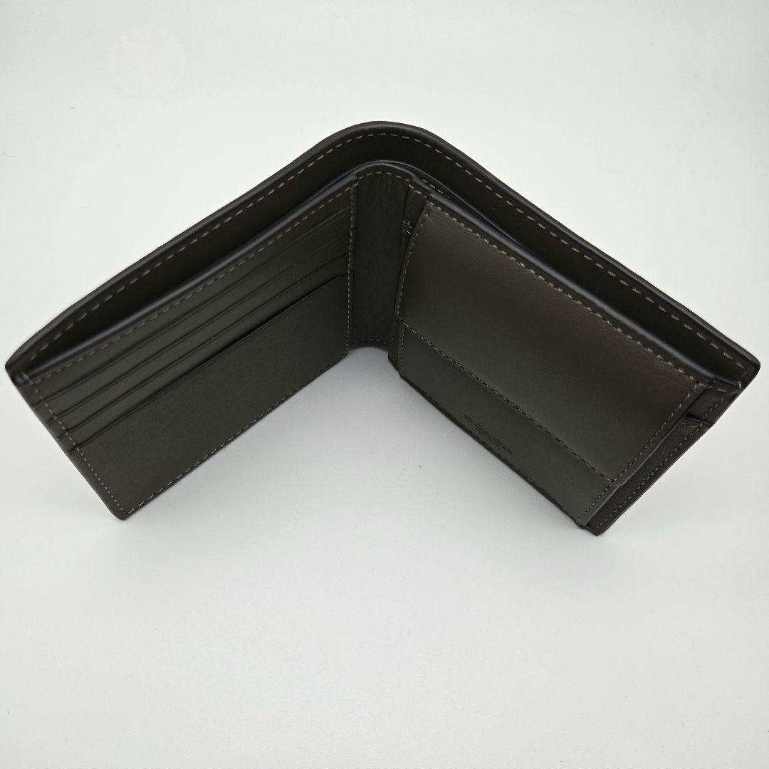 COACH 折り財布 新品 オリーブ 新作 お札入れ 小銭入れ