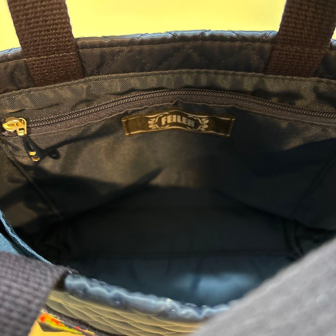 【送料込】 FEILER 学校フェイラー　ハイジ　バックインミニ　ネイビー♪