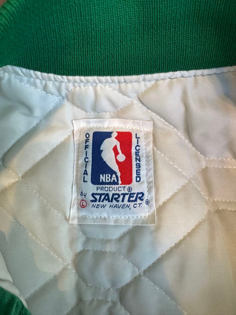 CELTICS スタジャン STARTER製 セルティックス　スタジャン