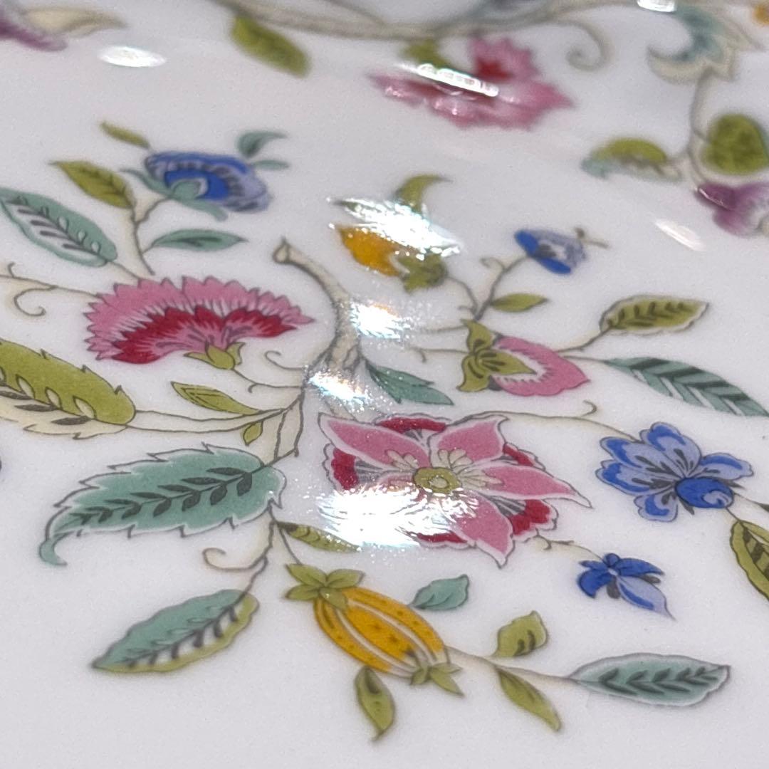 未使用品 ミントン ハドンホール プレート グリーン 6枚セット20cm 中皿