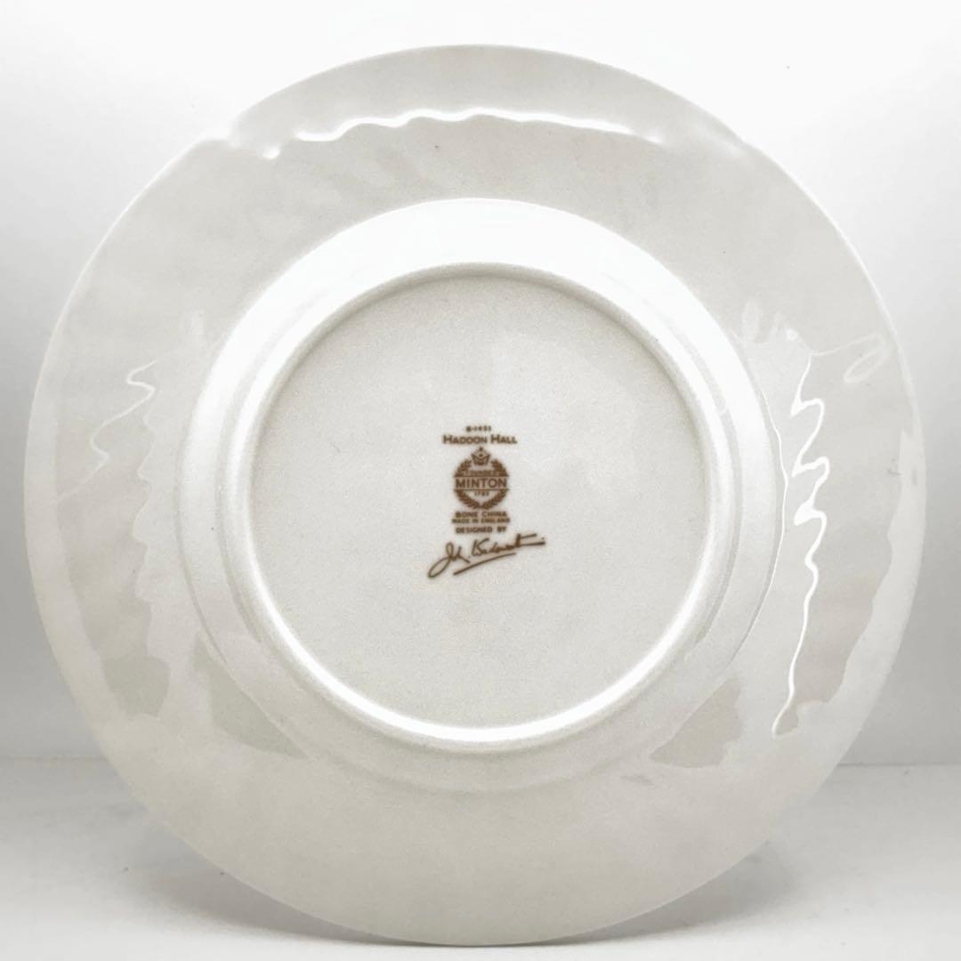 未使用品 ミントン ハドンホール プレート グリーン 6枚セット20cm 中皿