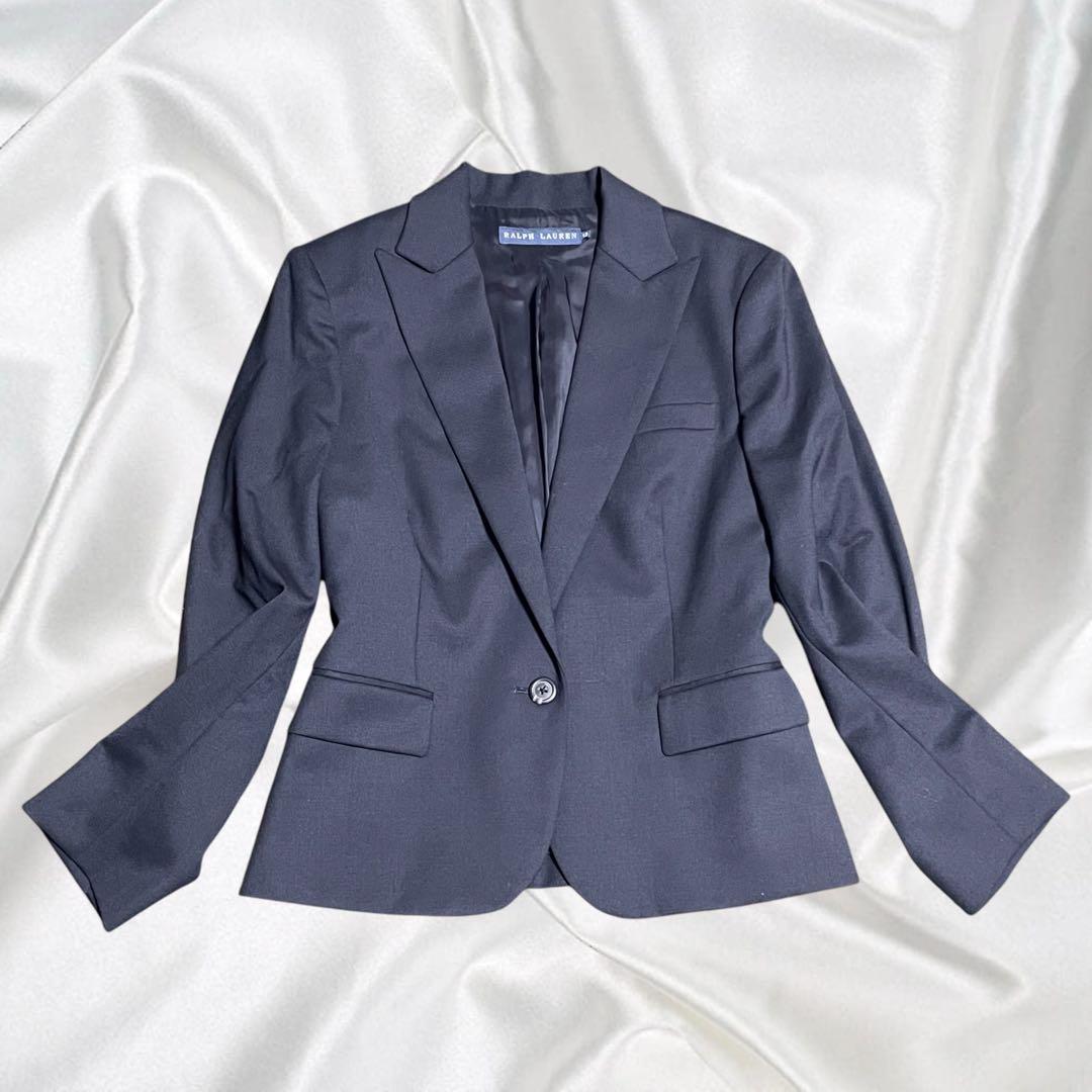 【RALPH LAUREN】美品ラルフ 1B ストレッチ ブラックフォーマル